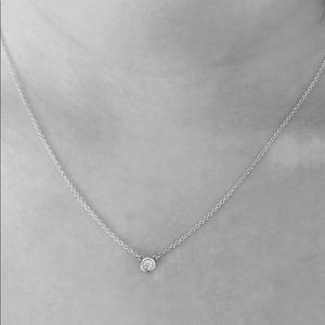 Tiffany & Co. Diamonds By The Yard Necklace 16”